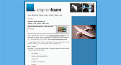 Desktop Screenshot of depron-australia.com